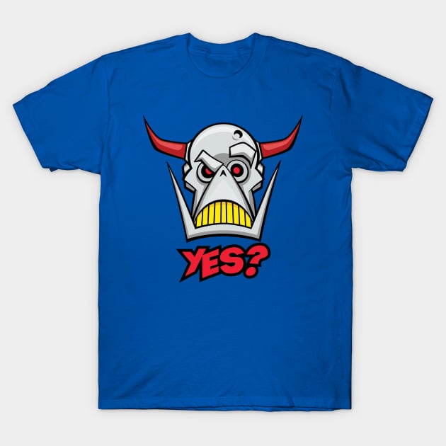 Death's Head, Yes? T-Shirt by ZowPig Shirts